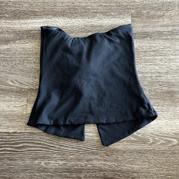 NWT Kookai Kalia Strapless Twist Front Top Black AU 12 US 8 Party Corset Style - Picture 5 of 11